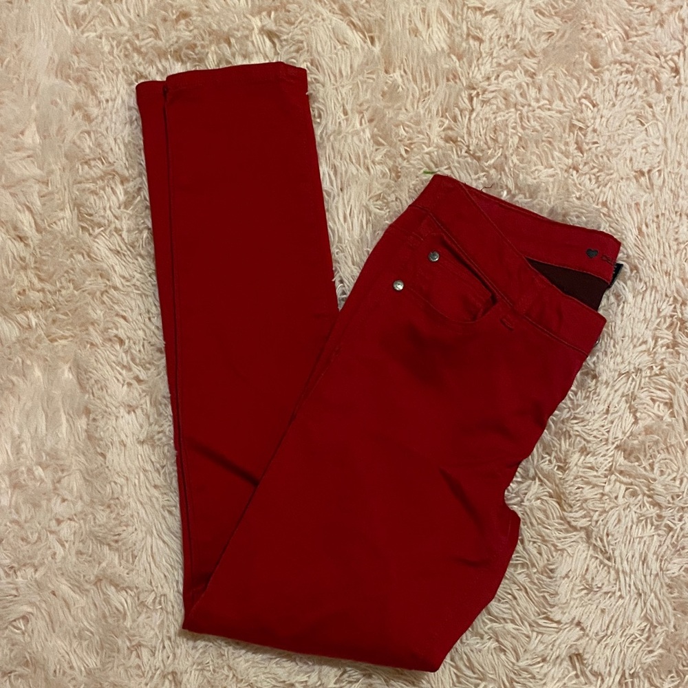 Celebrity Pink Bold Red Jeans